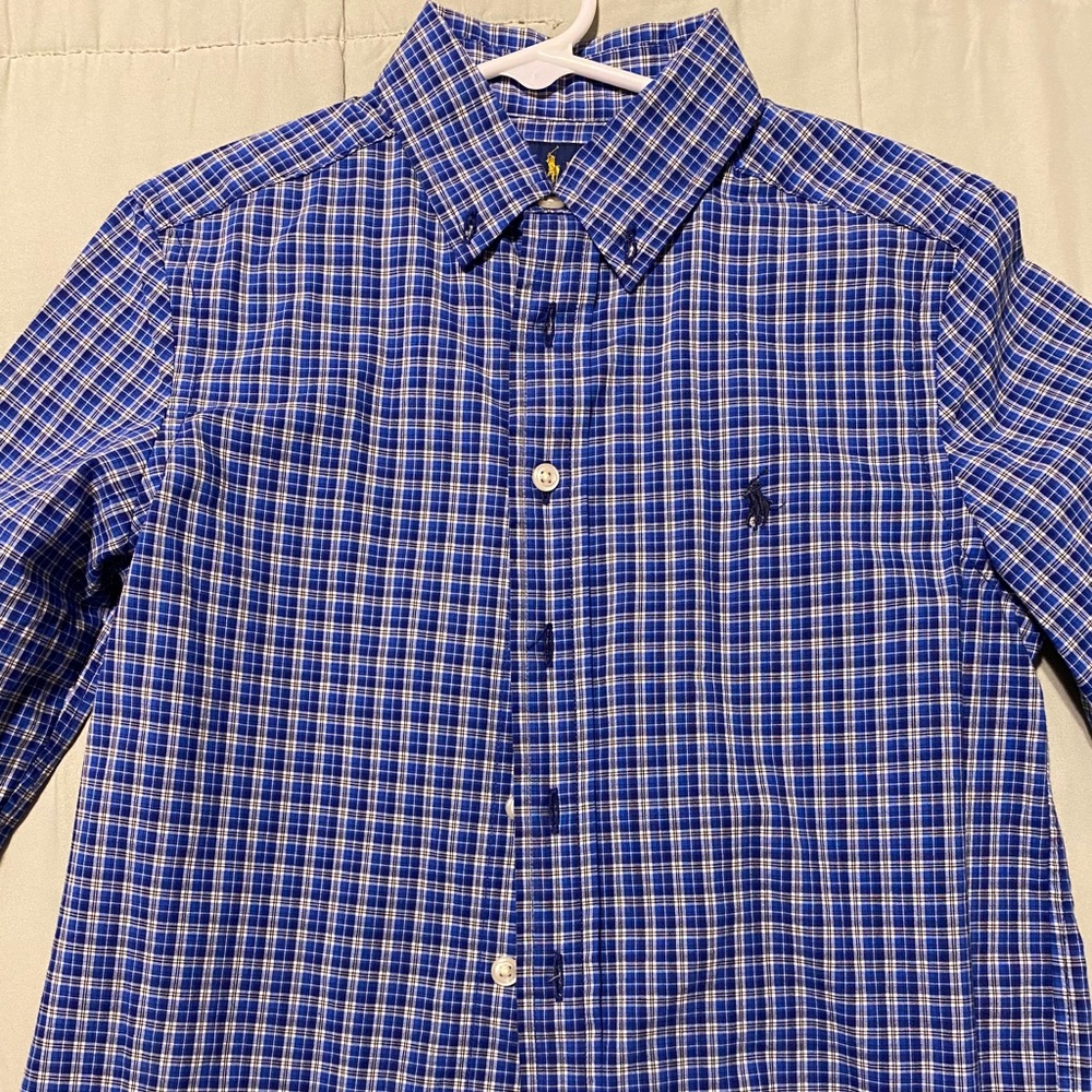 Ralph Lauren boys plaid shirt